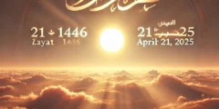 تحري استطلاع شمس ليلة القدر 21 رمضان 1446 هـ / 2025