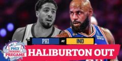 ليبرون، 76ers يواجهون بايسرز بدون تيريس هاليبرتون لاختبار الطريق المبكر | PHLY سيكسرز ما قبل المباراة